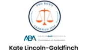 Kate Lincoln-Goldfinch American Bar Association Pro Bono 2024 Champion
